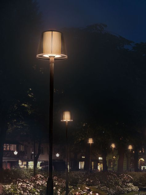 Brass | Zero Shabby Chic Floor Lamp, Park Lighting, Outdoor Lighting Design, Driveway Lighting, Pole Lamps, Urban Lighting, Lighting Concepts, Landscape Architecture Design, Bollard Lighting