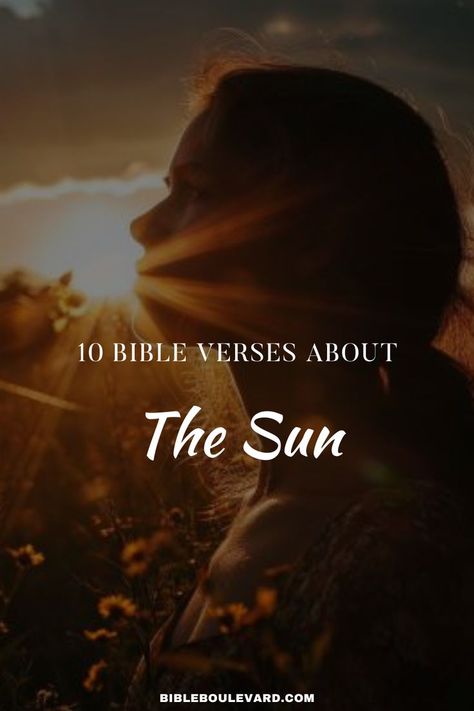 10 Bible Verses About The Sun Bible Verse About Sunsets, Sunrise Bible Verse, Sunshine Bible Verse, Blazing Star, Sun Quotes, Happy Sunshine, Study Notebook, Best Bible Verses, Bible Says