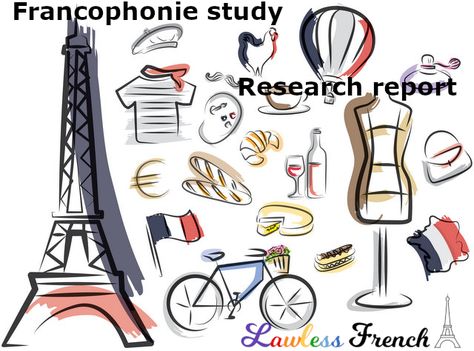 Francophonie Project - Lawless French Class Ideas Writing A Report, French Symbols, French Classes, Francophone Countries, Country Study, Country Studies, Regions Of France, Make A Presentation, Simple Logo Design