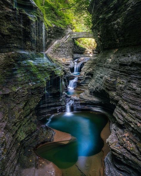 Amazing Places State Parks Usa, Finger Lakes Ny, New York State Parks, Watkins Glen State Park, Rv Road Trip, Watkins Glen, Our Planet Earth, Beautiful Landscape Photography, Park In New York