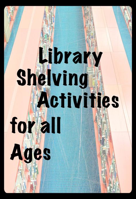 Library Shelving Activities for All Ages: Adventures of a Subversive Reader Library Lessons Elementary, School Library Lessons, Library Orientation, Elementary Librarian, Library Shelving, Library Resources, Library Lesson Plans, Library Games, School Library Displays