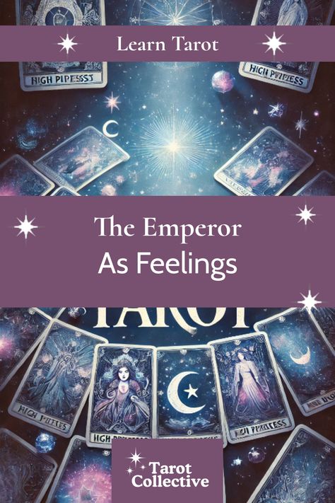 Discover the powerful emotions behind The Emperor card in tarot readings. Our in-depth article explores what it means when this card appears as feelings, revealing insights into stability, authority, and control in relationships. Unlock the mysteries of The Emperor and enhance your tarot practice today at www.tarot-collective.com. #Tarot #TarotReading #TheEmperor #EmotionalInsight Emotional Fulfillment, Eight Of Wands, Hanged Man Tarot, Emotional Landscape, King Of Wands, Empress Tarot Card, Learn Tarot, Wands Tarot, Daily Tarot Reading