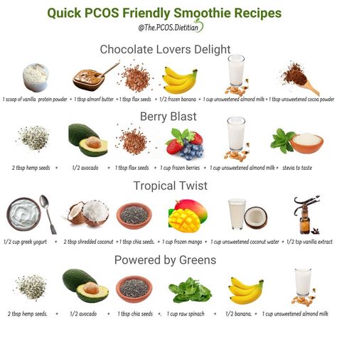 Breakfast For Balancing Hormones, Meals To Balance Hormones, Insulin Resistance Drinks, Fertility Friendly Breakfast, Hormone Balancing Tips, Pocos Meals, Insulin Resistance Smoothie, Pocs Diet Meal Plan, Insulin Resistance Smoothie Recipes