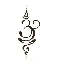 Hindu symbols, Hindus and Third eye on Pinterest Sister Tattoo Designs, Yoga Tattoos, Om Tattoo, Polynesian Tattoos, Muster Tattoos, Original Tattoos, Geniale Tattoos, Geometric Tattoos, Lotus Tattoo