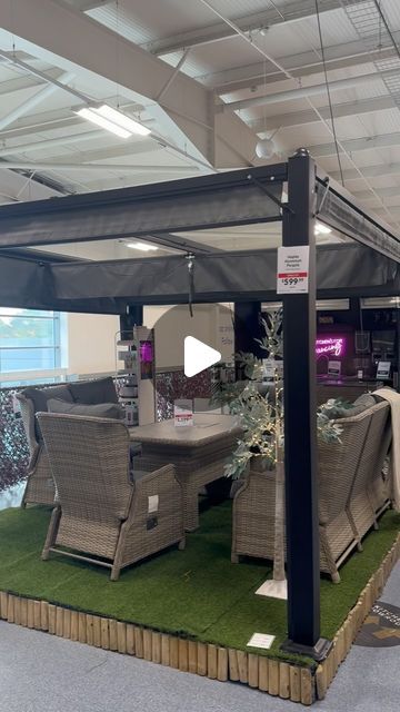 The Range on Instagram: "☀️ PAYDAY SPECIAL ☀️ 

💭 GUESS WHAT?! We have a RANGE of Garden Furniture OFFERS live this weekend incl savings on the Naples Pergola & Cambridge Furniture set 👀 as seen here!! 

💡Our BARGAIN Naples Pergola features adjustable sides and a retractable roof to fully let in the sunshine or provide essential cover when needed (you never know with our weather ☀️ 🌧️ 🌦️ 😅)

🔎 Product code: 088899
🛒 Shop in stores & online at therange.co.uk 🖱️ Click & Collect now available on selected Garden Furniture, order online and collect at your local store in as little as 1 hour!

#therange #rangegarden" Retractable Roof, Furniture Set, You Never Know, The Sunshine, Naples, Garden Furniture, Order Online, Cambridge, This Weekend