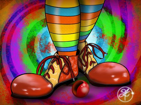 Sometimes I get inspiration from a post I see. Recently I saw one that mentioned life as clown shoes. Here’s my interpretation. “Life Comes in Many Different Sizes, Mine Comes in a Size Clown Shoe” :-) #procreate #procreateart #procreateillustration #procreateartist #digitaldrawing #applepencilart #ipadart #ipaddrawing #ipadprocreate Clown Shoes Drawing, Apple Pencil Art, Clown Shoes, Ipad Drawings, Shoes Drawing, Ipad Art, Digital Drawings, I Saw, Digital Drawing