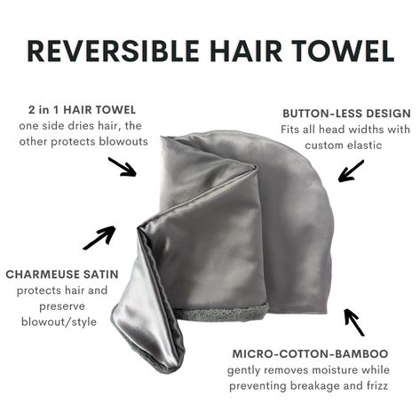 Satin Microfiber Hair Towel Wrap Reversible Hair Drying Satin Bonnet Gift for Her Travel Hair Care Beauty Made in Canada Pink - Etsy Satin Hair Wrap, Curly Wavy Hair, Hair Towel Wrap, Travel Hairstyles, Hair Care Gifts, Bleach Product, Satin Bonnet, Blowout Hair, Towel Wrap