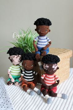 Handmade Black Amigurumi Doll Black Amigurumi, Handmade Plush, Crochet Doll Pattern, Crochet Toys Patterns, Doll Pattern, Amigurumi Doll, Crochet Doll, Hand Crochet, Crochet Toys