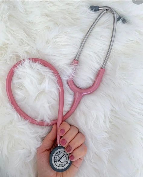 Nurse Stethoscope Aesthetic, Pink Littmann Stethoscope, Stestecope Aesthetic, Pink Sthetoscope Aesthetic, Pink Medical Aesthetic Wallpaper, Pink Veterinarian Aesthetic, Medicine Doctor Aesthetic, Nurse Aesthetic Pink, Aesthetic Stethoscope