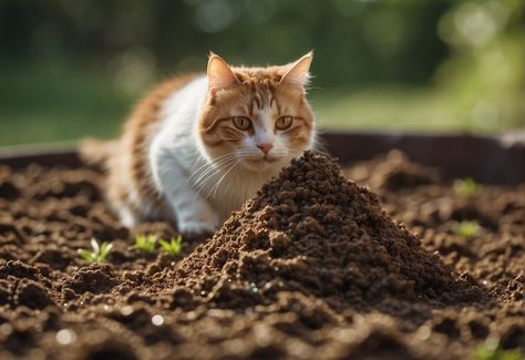 How to Neutralize Cat Feces in Soil: Effective Remediation for Garden Safety - Evergreen Seeds Orchid Diseases, Lawn Pests, Natural Repellent, Natural Fertilizer, Healthy Garden, Soil Health, Soil Improvement, Plant Health, Dry Leaf