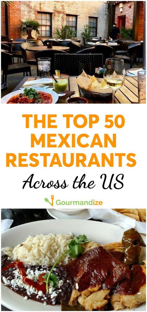 If you've got some Mexi-cravings going on, then you'll want to check out our list of the best 50 Mexican restaurants across the States!  #mexicanrestaurants #restaurants #mexicanfood #mexicancuisine #bestinus Restaurants In Orlando Florida, Steak Ranchero, Restaurants In Orlando, Mexican Seafood, Things To Do In Orlando, Best Mexican Food, Best Mexican Restaurants, Mexican Restaurants, Best Mexican Recipes