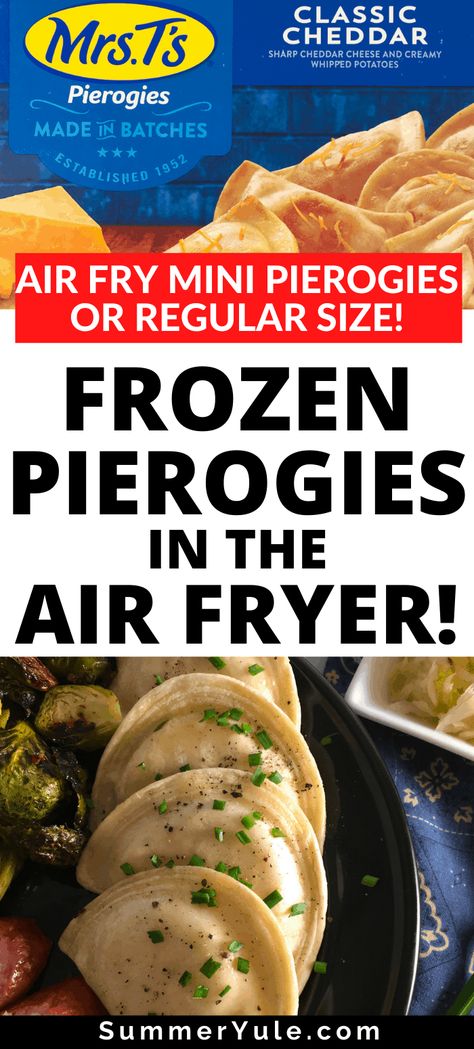 Pierogi Air Fryer Frozen, Air Fried Pierogies, Pierogies In Air Fryer Frozen, Air Fried Perogies, Mini Perogies Recipe, Air Fry Perogies From Frozen, How To Cook Pierogies Frozen, Best Way To Cook Perogies From Frozen, Air Fryer Pierogies Frozen