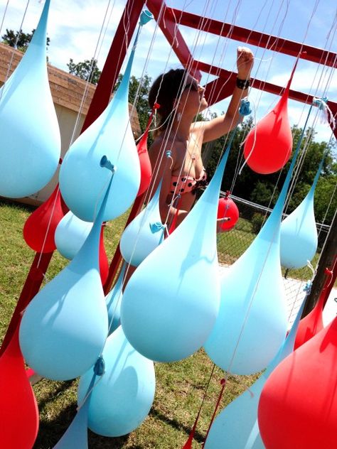 Summer Time Water Fun Ideas for adult scavenger hunts and road rallies by My Big Day Event Planning in Colorado https://www.mybigdaycompany.com #idea #unique #original #creative #roadrally #scavengerhunt Wipeout Party, Obstacle Course Party, Water Blob, Indoor Birthday Parties, Indoor Birthday, Dirt Cheap, Genius Ideas, Water Party, Diy Projects For Kids