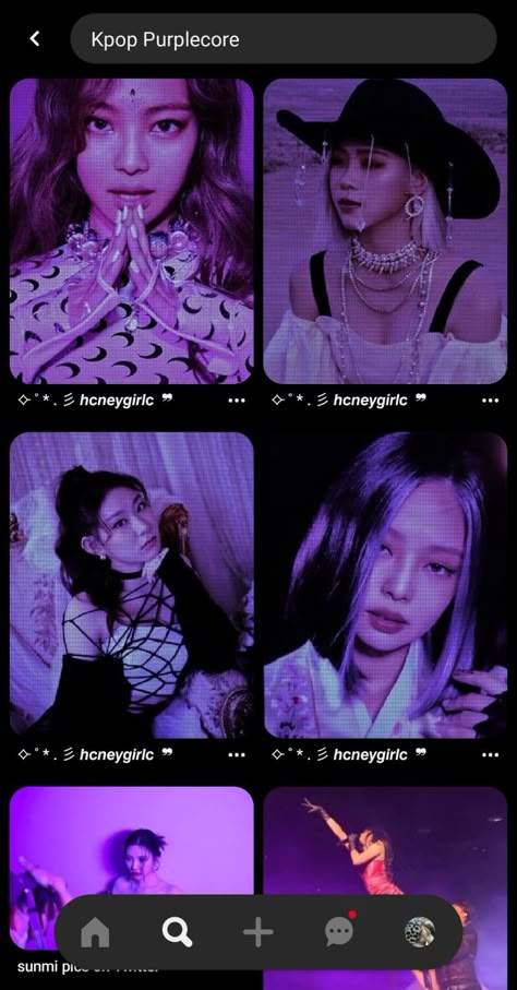 Purple Core Kpop, Kpop Purplecore, Kpop Purple, Kpop Core, Pinterest Codes, Free Overlays, Pinterest Keywords, Creative Profile Picture, Aesthetic Editing Apps