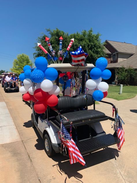 Golf cart decorations for Fourth of July Decorating Golf Cart For 4th Of July, Fourth Of July Golf Cart Decorations, Patriotic Golf Cart Decorations, Golf Cart Decorating Ideas 4th Of July, 4th Of July Golf Cart Parade Ideas, Fourth Of July Golf Cart, Golf Cart Parade Ideas, 4th Of July Golf Cart, 4th Of July Camping