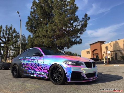 BMW M235i Rainbow Chrome 4 175x175 Rainbow Chrome, Bmw M235i, Aventador Lamborghini, Carros Bmw, Car Paint Jobs, Custom Cars Paint, Super Luxury Cars, Best Luxury Cars, Fancy Cars