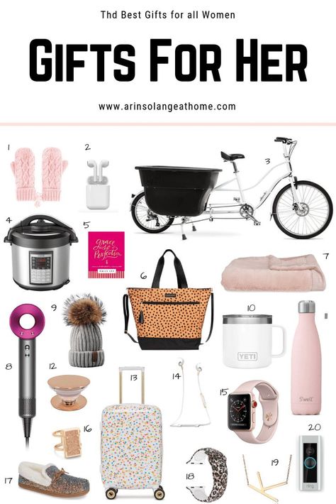 Are you shopping for a women In your life this holiday season? I have the best gift guide for all women, moms, sisters, wives! Check it out here. https://www.arinsolangeathome.com #christmasgift #giftsforher #christmas #giftguide Small Gifts For Women, Best Gifts For Women, Birthday Party Celebration, Best Gifts For Her, Cool Gifts For Women, Best Gifts For Men, Simple Gifts, Christmas Gifts For Women, Christmas Gifts For Mom