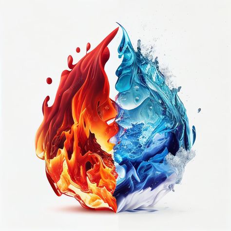 Premium Photo | Ice and flames on a white background all together generative ai Ice And Fire, Fire And Ice, Premium Photo, Noodles, White Background, Casino, Stock Photos, Collage, Tattoos