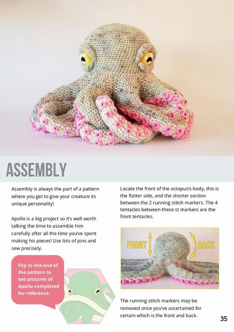 Apollo the Octopus crochet pattern Realistic Octopus Crochet Pattern, Free Octopus Crochet Pattern, Giant Octopus Crochet Pattern Free, Crochet Tentacles, Octopus Amigurumi Free Pattern, Crochet Octopus Pattern, Octopus Crochet Pattern Free, Octopus Eyes, Realistic Crochet