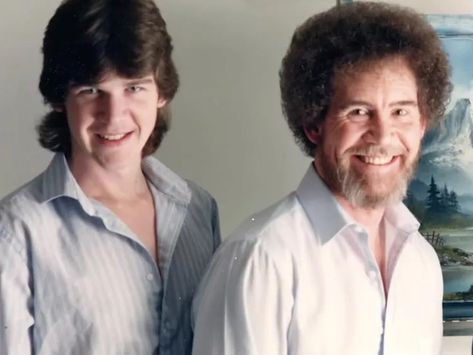 All About Bob Ross' Son Steve Ross All About Steve, Ben Falcone, Bob Ross Quotes, Quotes About Art, Bob Ross Art, Will And Testament, Melissa Mccarthy, Hollywood Icons, Hollywood Legends