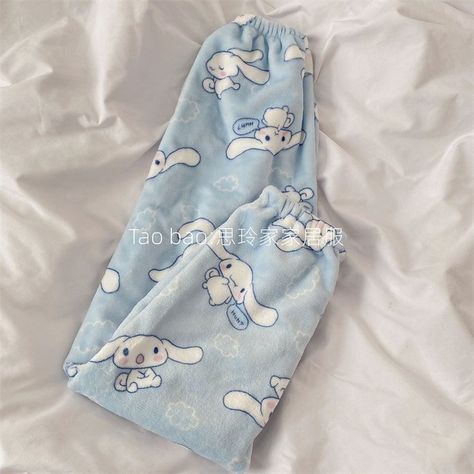 Cinnamoroll Pajama Pants, Cinamoroll Pants, Cute Pajama Shirts, Sanrio Pajama Pants, Pj Astethic, Cinnamoroll Pants, Cinnamoroll Pjs, Sanrio Pjs, Cinnamoroll Clothes