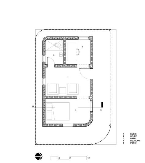 Gallery of In World's First 3-D Printed Community, Houses will be Built in 24 Hours for $4000 - 20 3d Printed House, Bedroom Porch, Community Housing, New Story, Tiny Cabin, House Floor, 3 In One, House Flooring, House Floor Plans