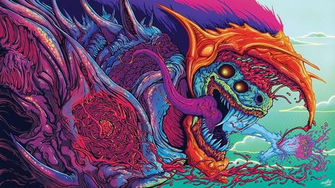 Hypebeast CS GO Wallpaper Hyper Beast Wallpaper, Cs Go Wallpapers, Hyper Beast, Beast Wallpaper, Hypebeast Wallpaper, Go Wallpaper, Psy Art, Monster Illustration, Trippy Wallpaper