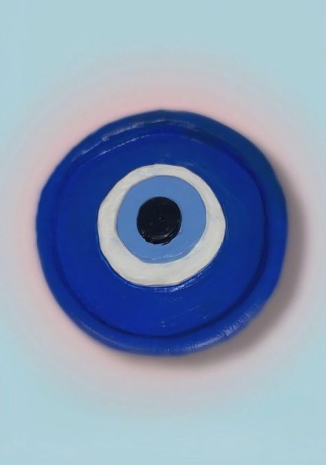 Evil Eye Clay Tray, Eye Clay Tray, Evil Eye Clay, Eye Clay, Incense Holder, Eye Color, Tray Decor, Marketing And Advertising, Evil Eye