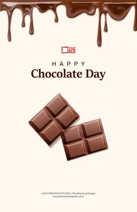 Happy World Chocolate Day 2022 Happy World Chocolate Day, Chocolate Day Images, World Chocolate Day, Happy Chocolate Day, Chocolate Day, Creative Studio, Image Quotes, Quotes, Quick Saves