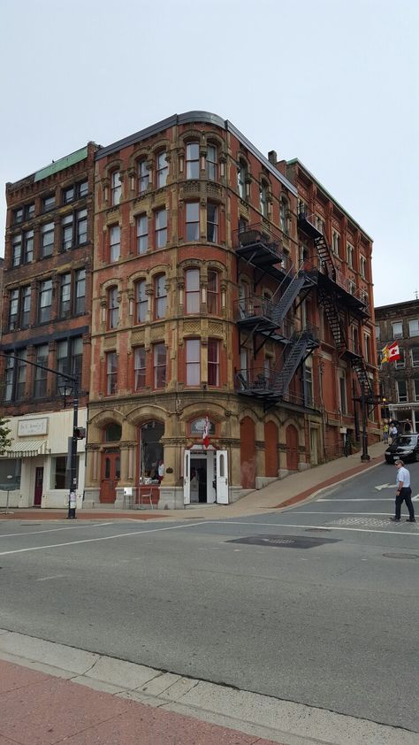 Saint John, NB.  #Canada Leading Lines Photography, Lines Photography, Saint John New Brunswick, Leading Lines, Line Photography, Popular Places, Historical Buildings, Saint John, St Johns