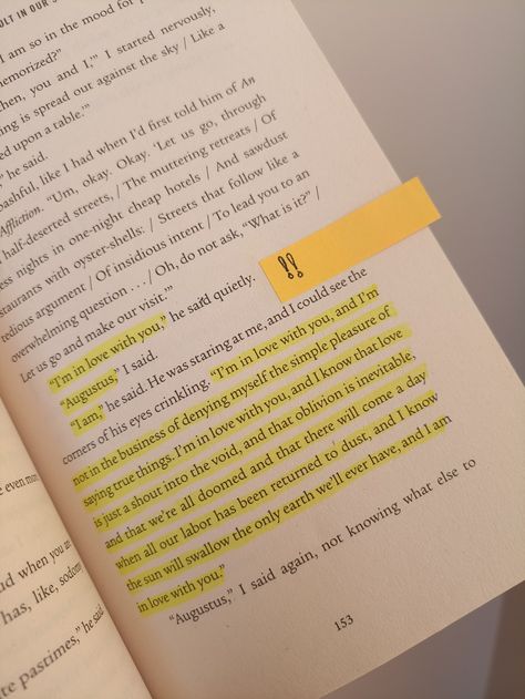 The Fault In Our Stars Book Aesthetic, Book Markings, Fault In The Stars, The Fault In Our Stars Quotes, Book Annotating, Stars Quotes, Book Tabs, Healthy Book, Book Annotations