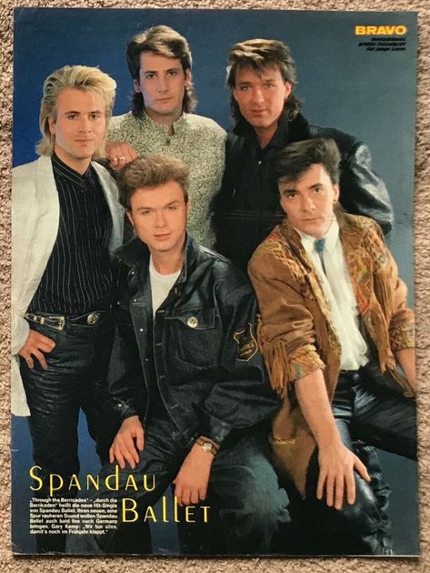 Spandau Ballet 80s, Spandau Ballet, New Wave, Ballet, Music