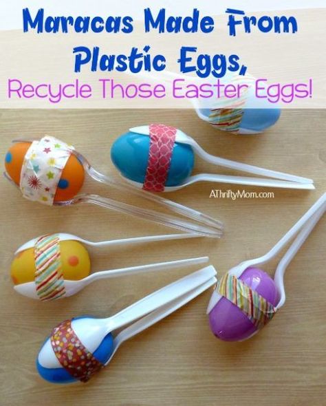 Easter Preschool, Easter Games, Plastic Easter Eggs, Easter Egg Crafts, Plastic Eggs, Egg Crafts, Easter Activities, Easter Crafts For Kids, Recipe For Mom