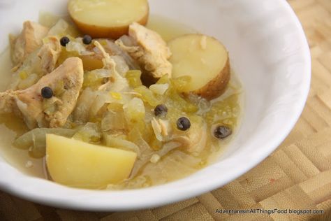 Bahamian Chicken Souse Recipe, Chicken Souse Recipe, Chicken Souse, Souse Recipe, Comforting Home, Bahamian Food, Carribean Food, Johnny Cake, Dirty South