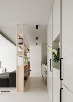 RGM 46 | DC.AD Working Closet, Lisbon Apartment, Modern Appartement, Duplex Apartment, Apartment Renovation, Narrow Hallway, Residential Design, Apartment Design, Studio Apartment