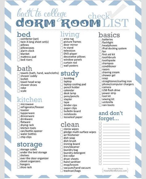 Dorm packing list Dorm Packing List, Dorm Room List, Dorm List, Room List, Western College, Dorm Packing, College Dorm Checklist, Sat Study, Dorm Room Checklist