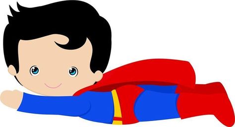 Superman Clipart, Superhero Cutouts, Superman Birthday Party, Superman Baby, Superman Birthday, Baby Superhero, Batman Birthday Party, Super Hero Theme, Spiderman Party