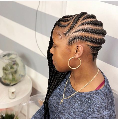 Two Jumbo Braid Ponytail, Lemonade Stitch Braids, Side Stitch Braids, Stitch Lemonade Braids, 8 Feed In Braids Hairstyles, 8 Feed In Braids, Lemonade Braids Hairstyles, Feed In Braids, Lemonade Braids