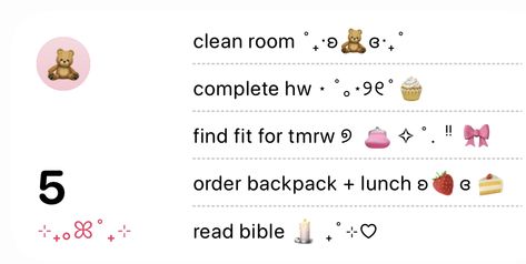 5 reminders for ios, one is clean room, two is complete home work, three is fit for tomorrow, four is order backpack and lunch, 5 is read bible. pink and brown aesthetic Reminders Widget Aesthetic, Reminders App Aesthetic, Daily Reminder Widget, Apple Reminders Aesthetic, Aesthetic Reminders Widget, Iphone Reminder Aesthetic, To Do List Widget, Reminders Widget, Reminder Icon