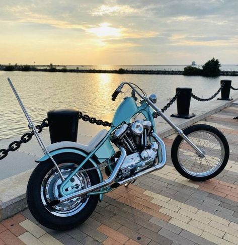 Chopper Paint Job, Panhead Chopper, Sportster Tank Paint, Motorcycle Baby, 70s Chopper Paint, Sportster Chopper, Raleigh Chopper Mk2, 1970s Chopper Motorcycle, Biker Aesthetic