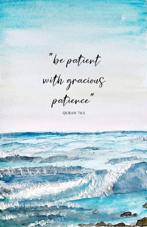 Be Patient, Watercolour Tutorials, Words Of Wisdom, Quick Saves, Art