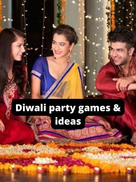 Diwali Date 2022, Diwali Celebration Ideas Diwali Party Ideas Games, Diwali Games For Party, Diwali Party Games, Diwali Celebration Ideas, Diwali Party Ideas, Kitty Party Ideas, Diwali Games, Diwali Theme, Diwali Rangoli Designs