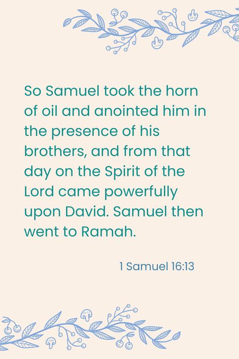 1 Samuel 16:13 1 Samuel 16:7, 1 Samuel 16, 1 Samuel, Study Scripture, Inspirational Bible Quotes, Bible Inspiration, Bible Quotes, Bible Study, Bible