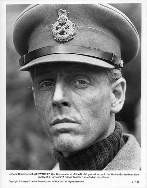 Edward Fox Edward Fox Actor, A Bridge Too Far, Ryan O Neal, Classic Films Posters, Military Pictures, Best Supporting Actor, Character Actor, National Portrait Gallery, Tv Actors