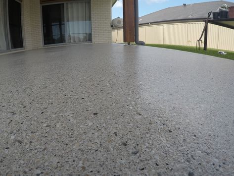 Epoxy Patio Floor, Pool Surrounds, Patio Floor, Log Home Floor Plans, Floor Paint, Epoxy Flooring, Patio Flooring, Outdoor Entertaining Area, Epoxy Floor