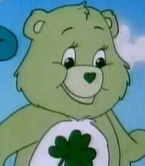 Green Profile Picture Aesthetic, Green Cartoon Pfp, Old Care Bears, Profile Picture Green, Good Luck Aesthetic, Green Profile Picture, Care Bear Aesthetic, Green Care Bear, Care Bears Aesthetic