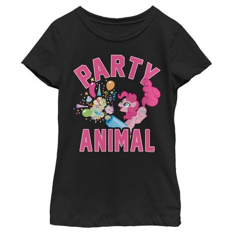 You won't be able to rein in your excitement for these officially licensed My Little Pony styles! Whether you're a fan of the original Hasbro toy from the 1980s or you just recently discovered the newest ponies like Fluttershy and Twilight Sparkle, everyone can agree that it's time to pony up with fun new tees, tanks, and more. Size: xl. Color: black. Gender: female. Age Group: adult. Pattern: Horses. Material: Cotton. Fluttershy And Twilight Sparkle, Fluttershy And Twilight, Pony Styles, Pinkie Pie Party, Pie Party, Pony Style, Animal Graphic Tee, Magic Women, Animal Graphic