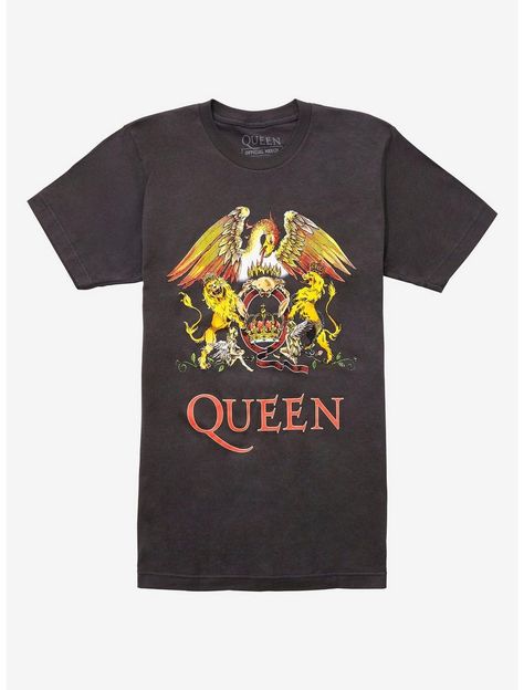 Queen Logo, Crest Logo, Queen Tshirt, Queen Shirts, Music Tees, Rock Tees, Queen Band, Band T Shirts, Logo T Shirt