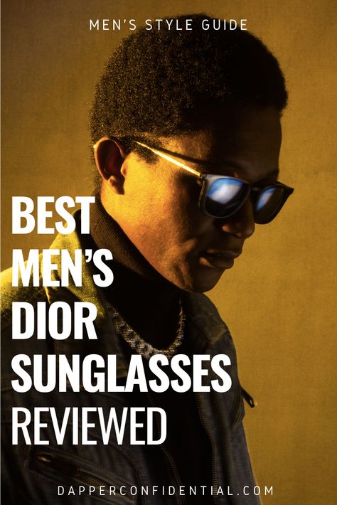 Dior is known for successfully balancing fashion with scents, and their assortment of sunglasses is no exception. Read our reviews of the top 10 best Dior sunglasses for men now. Dior Shades, Spring Sunglasses, Types Of Sunglasses, Christian Dior Sunglasses, Men Dior, Streetwear For Men, Dior Sunglasses, Modern Sunglasses, Mens Style Guide