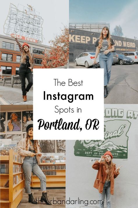 Portland Photoshoot, Pnw Trip, Oregon Trip, Portland Travel, Oregon Road Trip, Fort Myers Beach, Oregon Travel, Instagrammable Places, Portland Maine